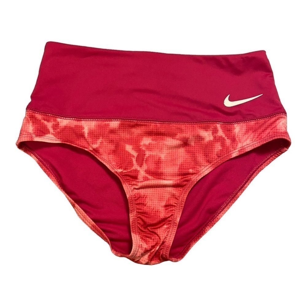 Nike Zip Pocket High Waisted Swimsuit Bottom NWOT